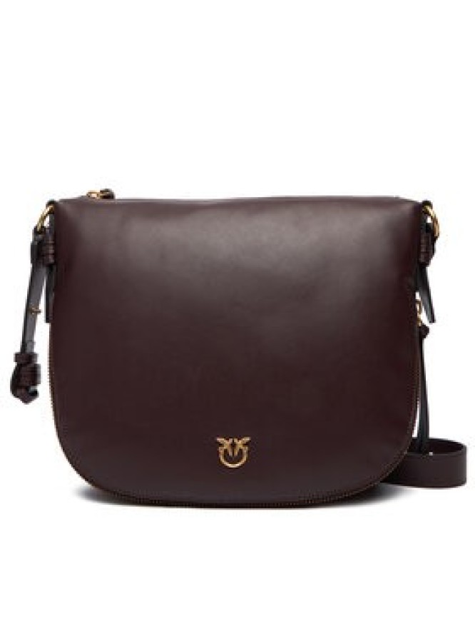 PINKO Torebka Hobo Zip Around Classic Ai 25-26 PLTT 105113 A0QO Bordowy