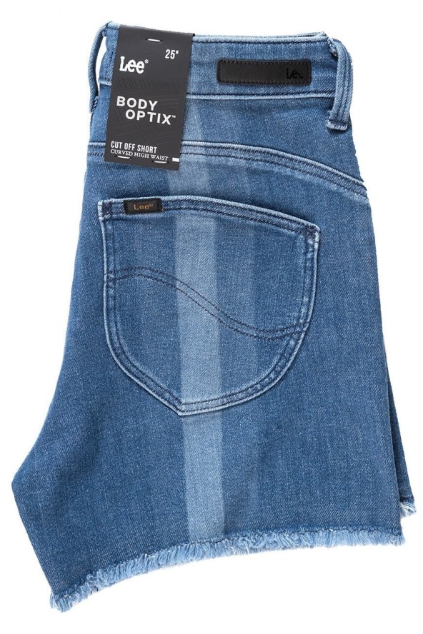DAMSKIE SPODENKI LEE CUT OFF SHORT BODY OPTIX L37RQYYV 112108127