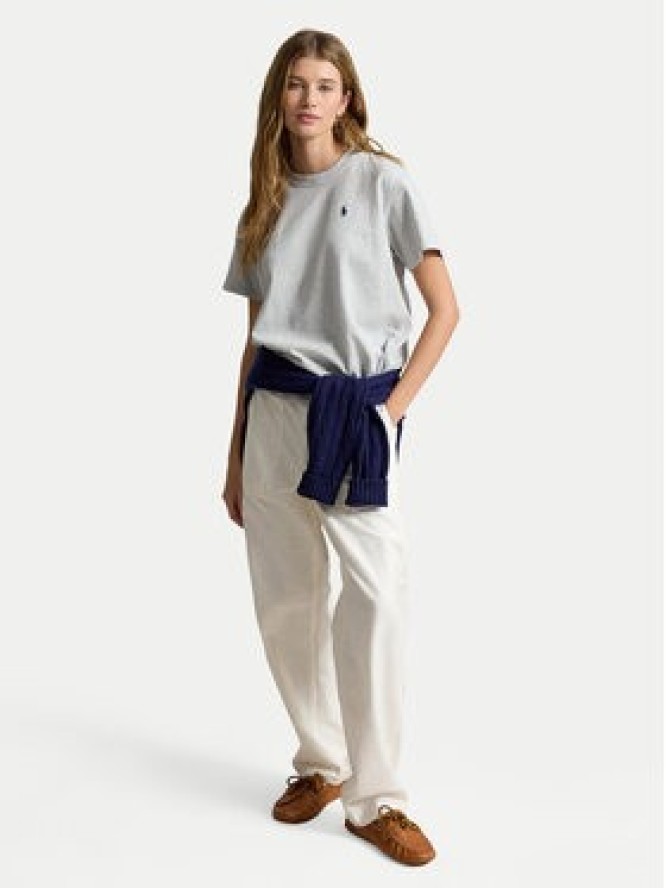 Polo Ralph Lauren T-Shirt 211B17798001 Szary Regular Fit