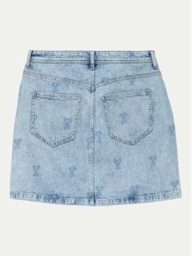 Vero Moda Spódnica jeansowa Tessa 10326888 Niebieski Regular Fit