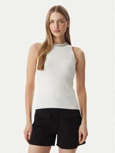 Morgan Sweter 261-MDIANE Biały Regular Fit