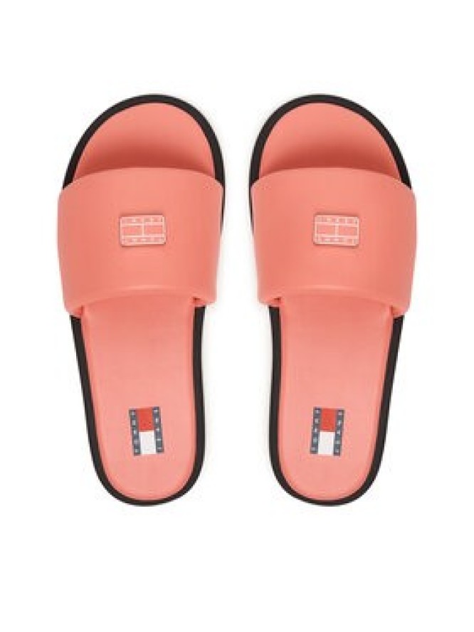 Tommy Jeans Klapki Tjw Soft Padded Casual Slide EN0EN02950 Różowy