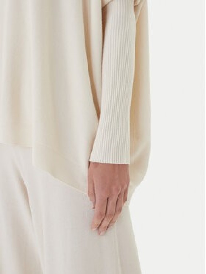 Kontatto Sweter 3M0802C Écru Relaxed Fit