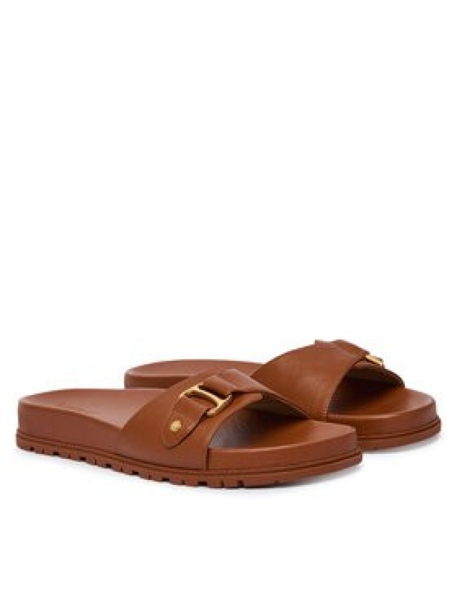 LAUREN RALPH LAUREN Klapki 802982883001 Brązowy