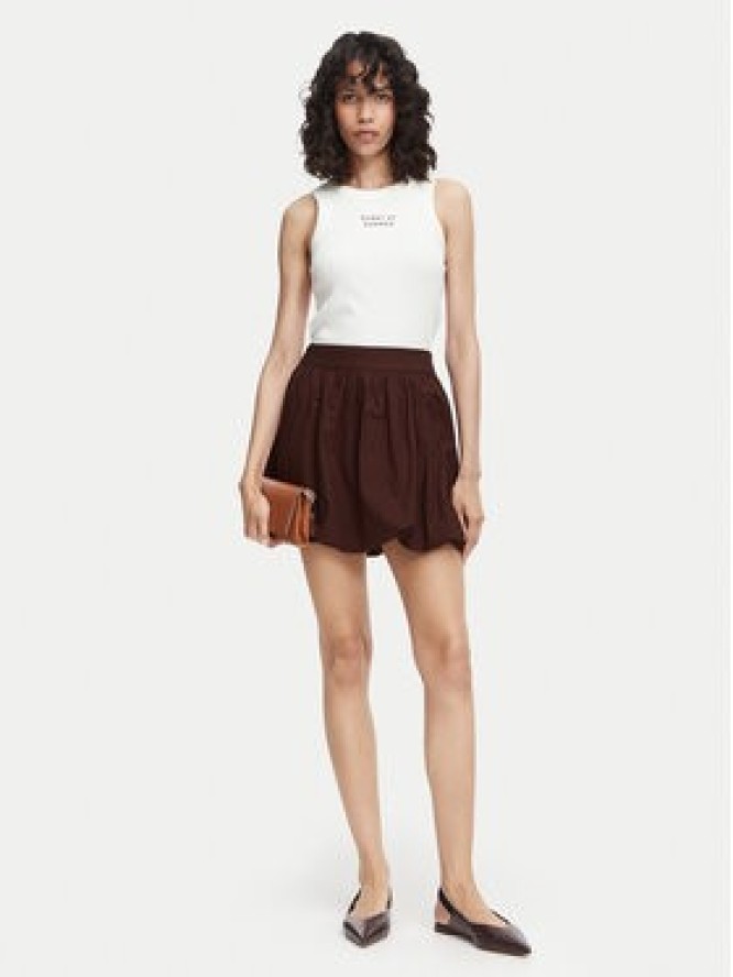 Vero Moda Top Nira 10341982 Biały Slim Fit