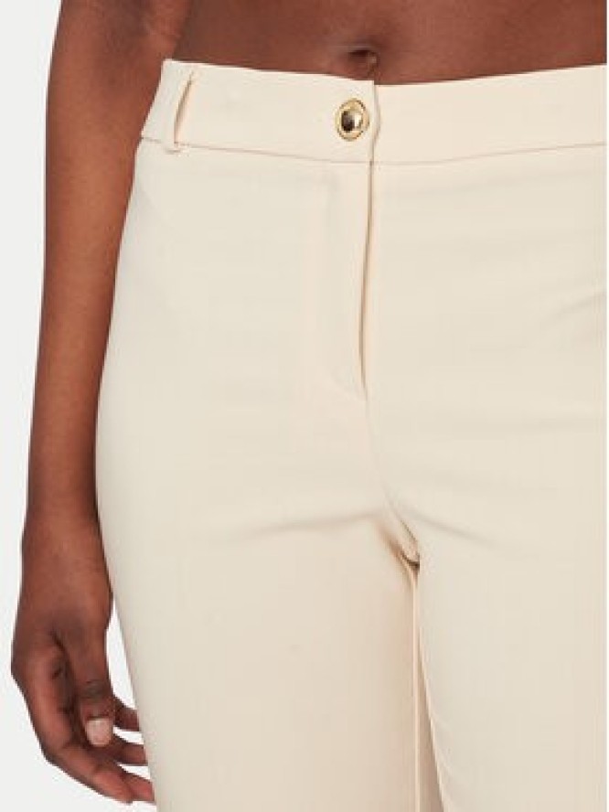 Rinascimento Spodnie materiałowe CFC0128650003 Beżowy Regular Fit