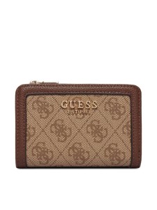 Guess Portfel Lindsey Slg SWSG97 49156 Brązowy