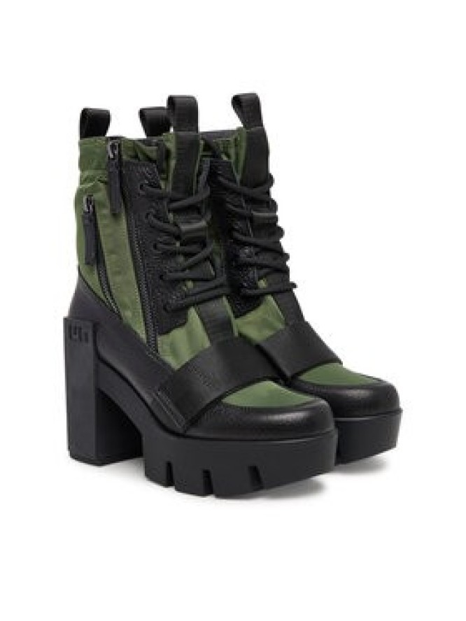 United Nude Trzewiki Grip Combat Mid 10962904165 Khaki