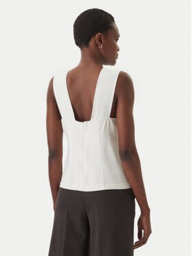 Calvin Klein Top LV044F108G Écru Regular Fit