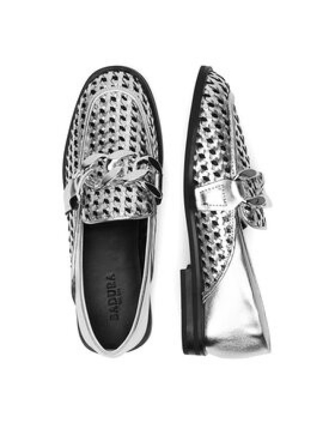 Badura Mokasyny CALLA-V179217-325 Srebrny