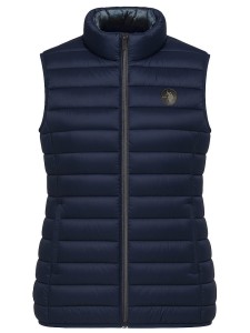 U.S. Polo Assn. Kamizelka pikowana w kolorze granatowym rozmiar: M