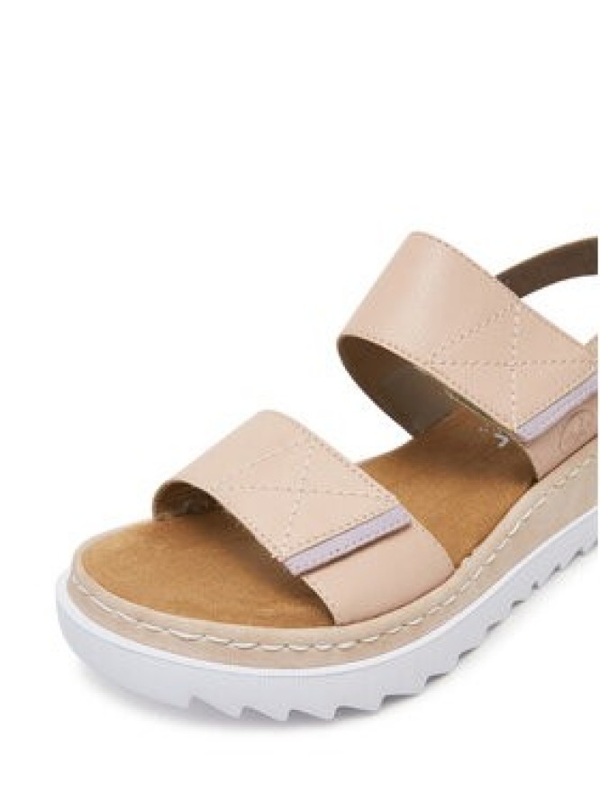 Rieker Sandały V4475-31 Beżowy