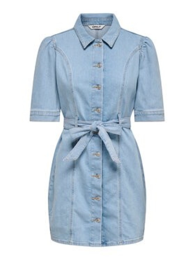 ONLY Sukienka jeansowa Vibbe 15372569 Niebieski Regular Fit