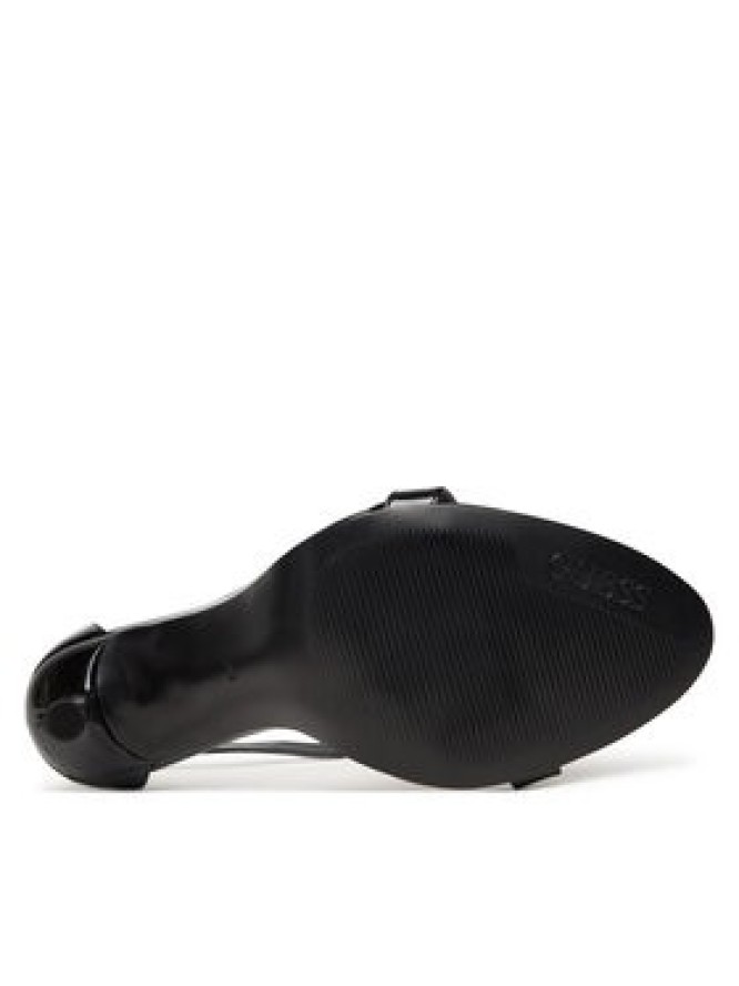 Guess Sandały FLPINS PAF03 Czarny