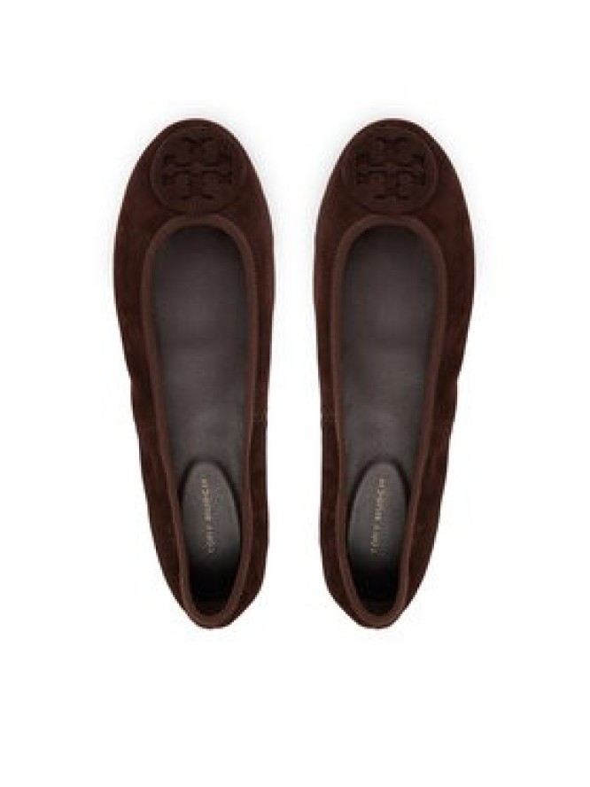 Tory Burch Baleriny Reva Travel Ballet 177247 Brązowy