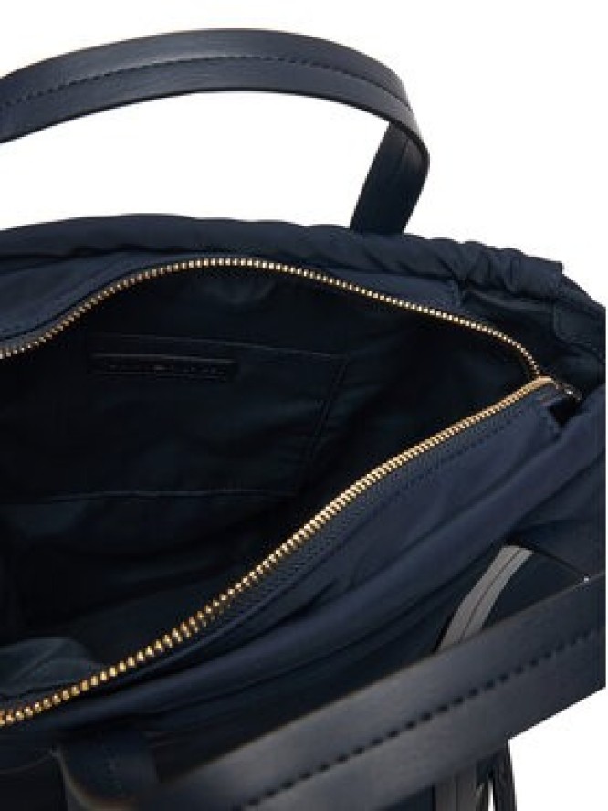 Tommy Hilfiger Plecak Th Soft Nylon Tote/Backpack AW0AW19029 Granatowy