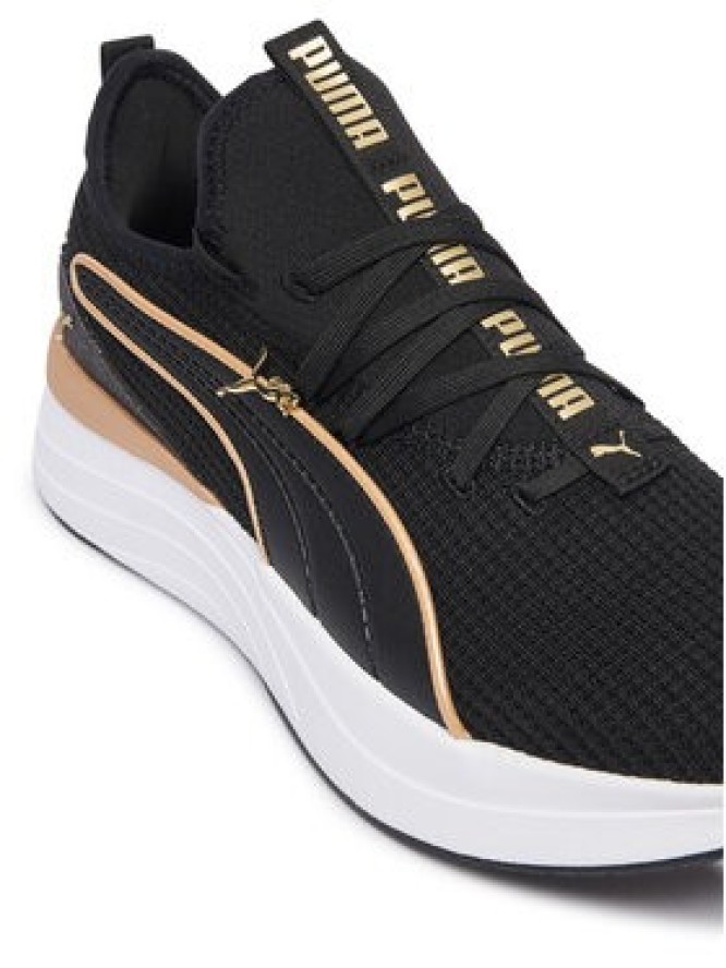 Puma Sneakersy Softride Sabrina Polished Chrome Wns 313719 01 Czarny