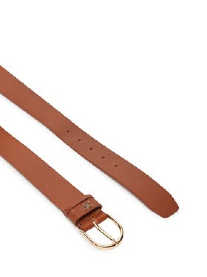 Tommy Hilfiger Pasek Damski Essential Effortless 3.5 AW0AW16837 Brązowy
