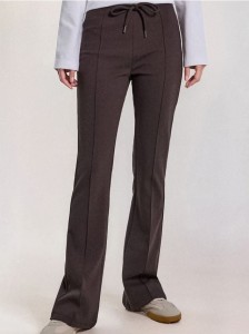 Spodnie dzwony - brązowy