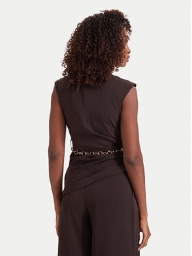 Guess Bluzka G6YH15 W3206 Brązowy Slim Fit