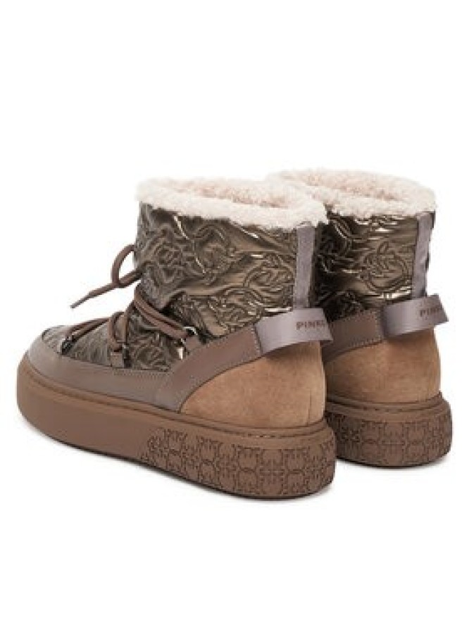 PINKO Śniegowce Yoko 19 SS0101 T036 Brązowy