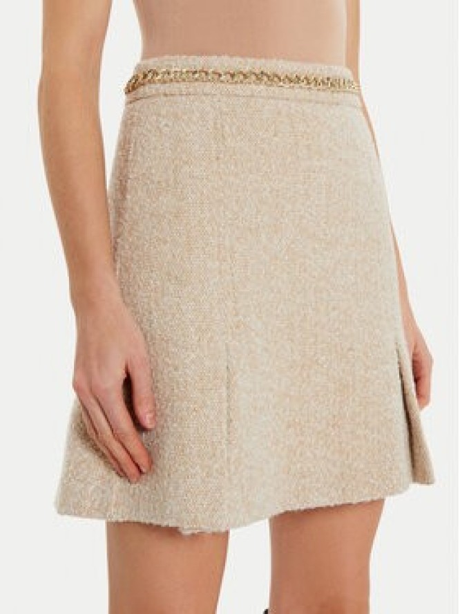 Marciano Guess Spódnica mini Helene 4BGD08 7186A Beżowy Regular Fit