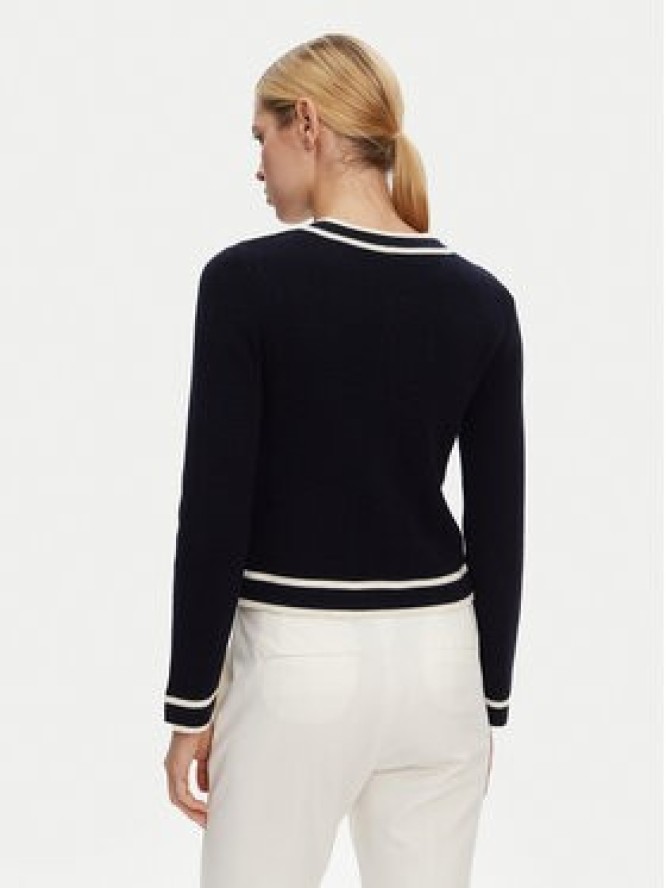 Luisa Spagnoli Kardigan Macori 58615 Czarny Slim Fit