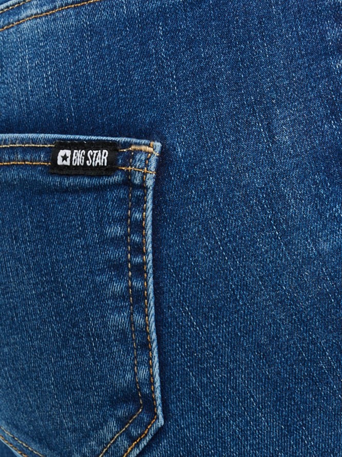 Jeansy damskie super skinny niebieskie Destiny 358