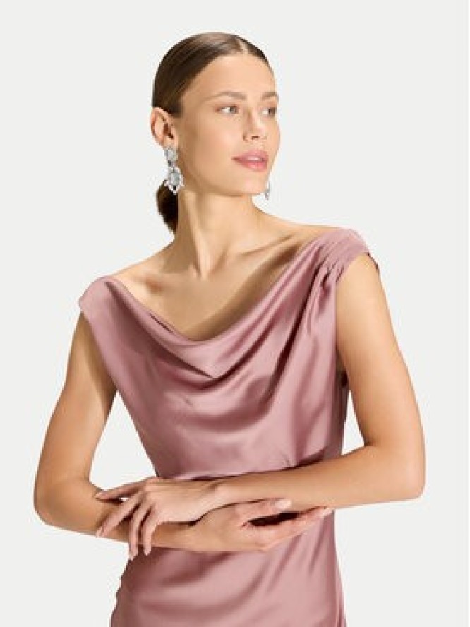 Swing Sukienka wieczorowa 5AK10600 Różowy Regular Fit