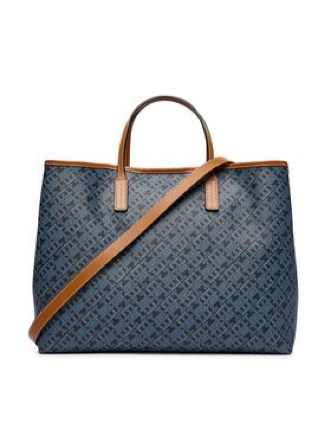 Tommy Hilfiger Torebka Th Monoplay Satchel Corp AW0AW19516 Granatowy