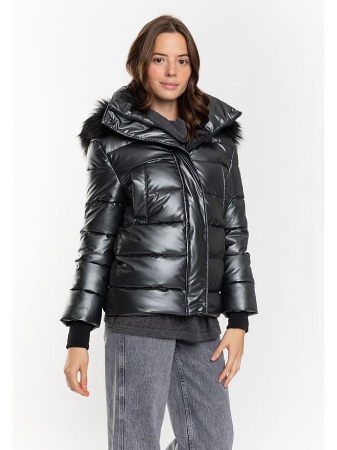 Northwood Kurtka zimowa "Julia" w kolorze antracytowym rozmiar: XL