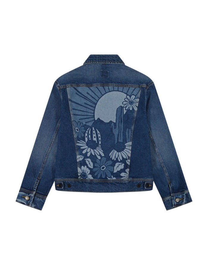 DAMSKA KURTKA JEANSOWA LEE LOOSE RIDER JACKET TUMBLING SKY 112363482