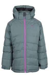 Trespass Amira - damska pikowana kurtka wodoodporna Spruce Green
