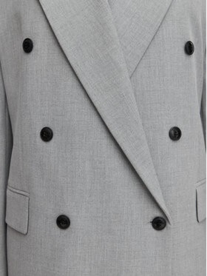 HUGO Marynarka Antegi 50554018 Szary Relaxed Fit