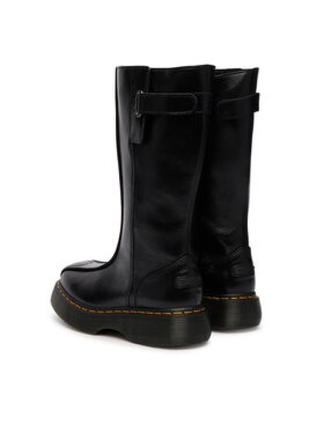 Dr. Martens Kozaki Buzz Hi Gloss DM43156001 Czarny