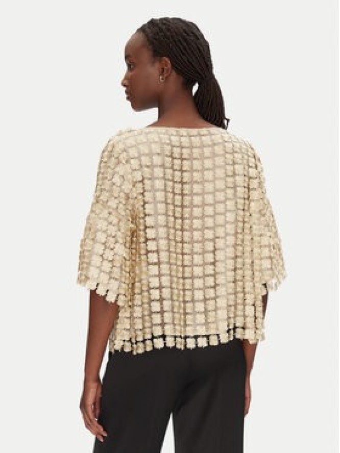 Bruuns Bazaar Bluzka Carisa BBW4529 Złoty Loose Fit