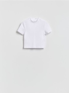 T-shirt z bawełną - biały