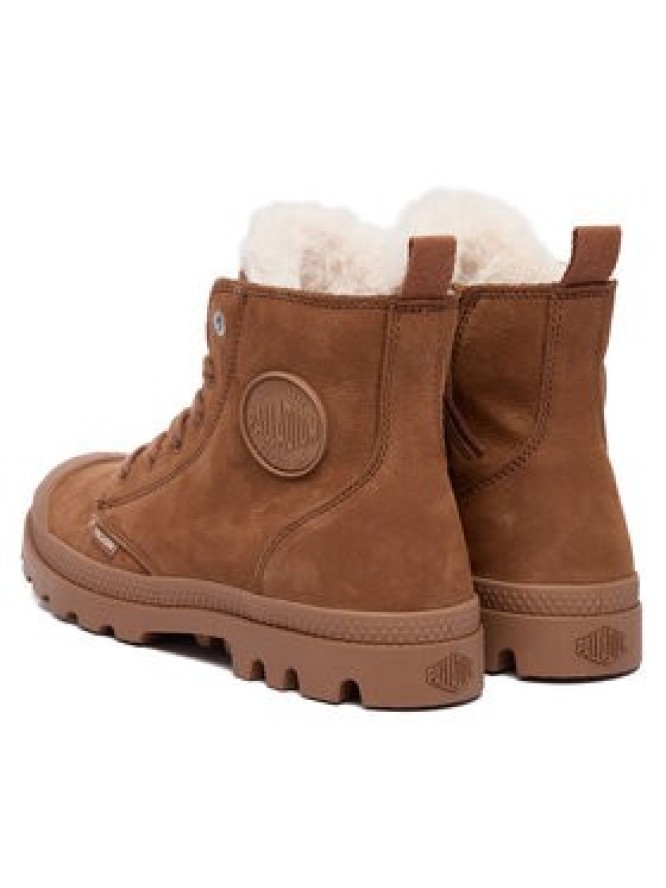 Palladium Trapery Pampa Hi Zip Wl 95982-291-M Brązowy