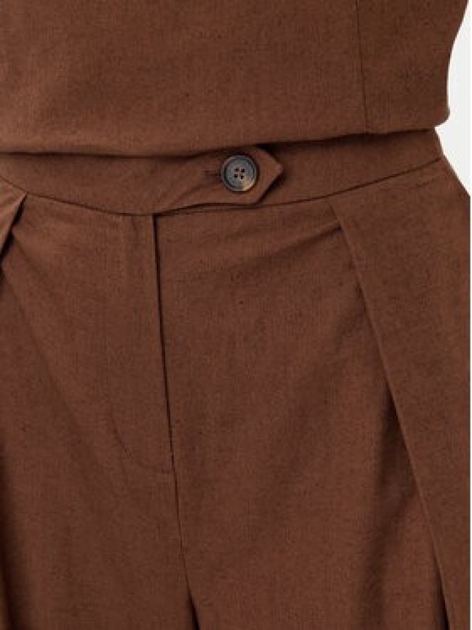 Barbour Spodnie materiałowe Barbour Lucy LTR0384BR53 Brązowy Regular Fit