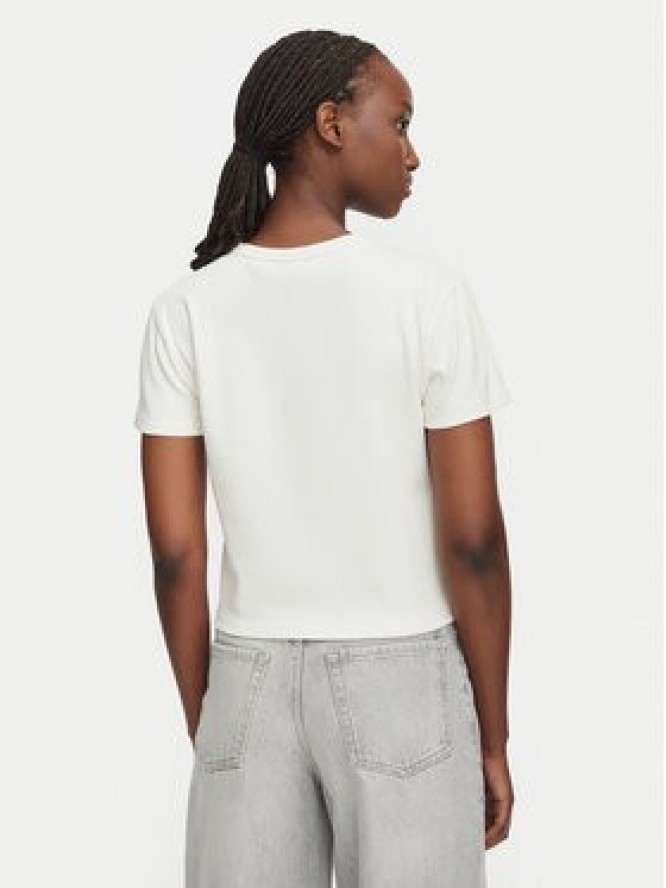 HUGO T-Shirt Delanor_4 50570857 Biały Cropp Fit