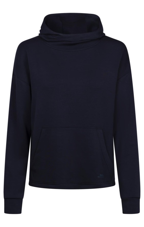 Trespass Grayling C - Aktywna damska bluza z kapturem, granatowa