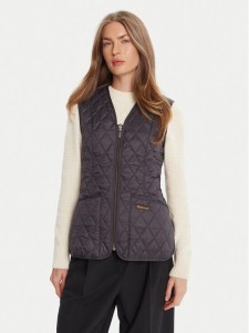 Barbour Bezrękawnik Betty Interactive Liner LLI0001NY91 Granatowy Regular Fit