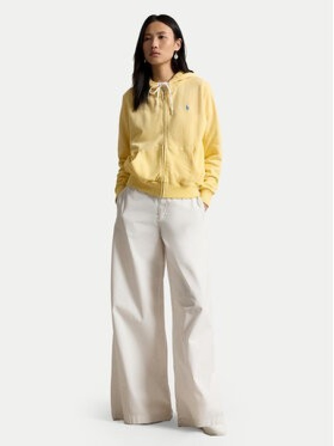Polo Ralph Lauren Bluza 211971693502 Żółty jasny Relaxed Fit