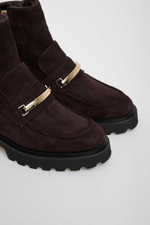 Botki damskie skórzane CASADEI