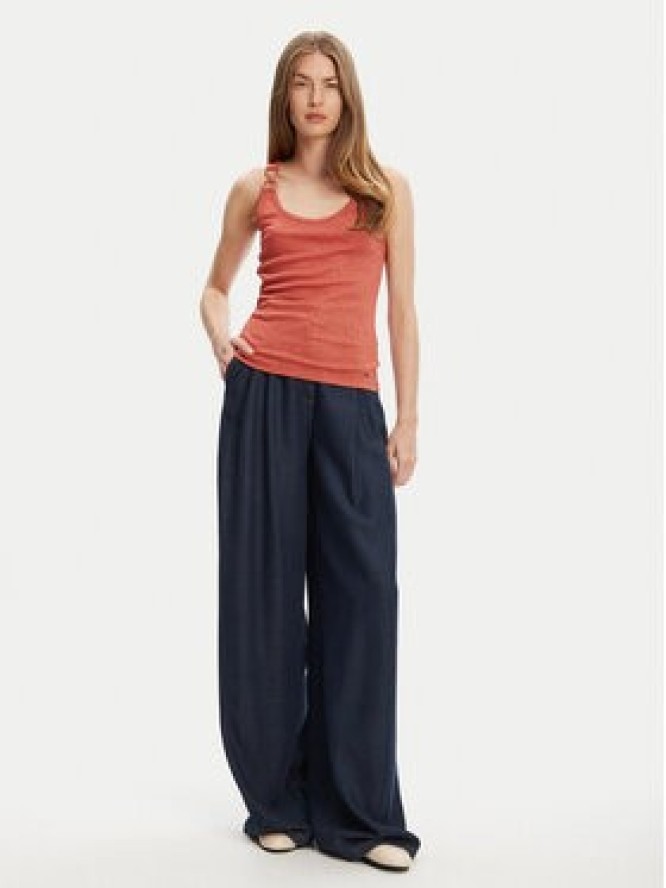 Morgan Top 251-DIDONI Różowy Slim Fit