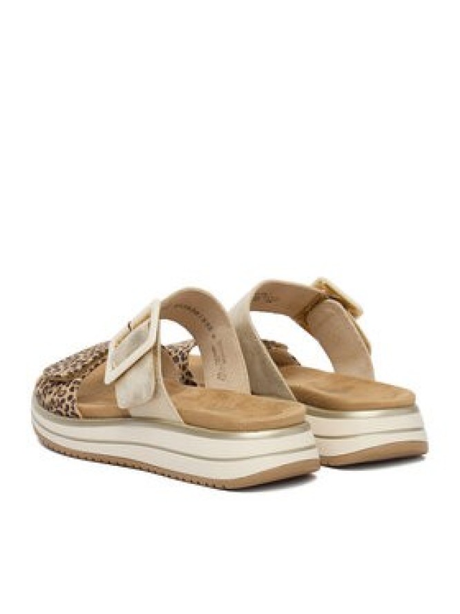 Remonte Klapki CEO-D1J61-91 Złoty