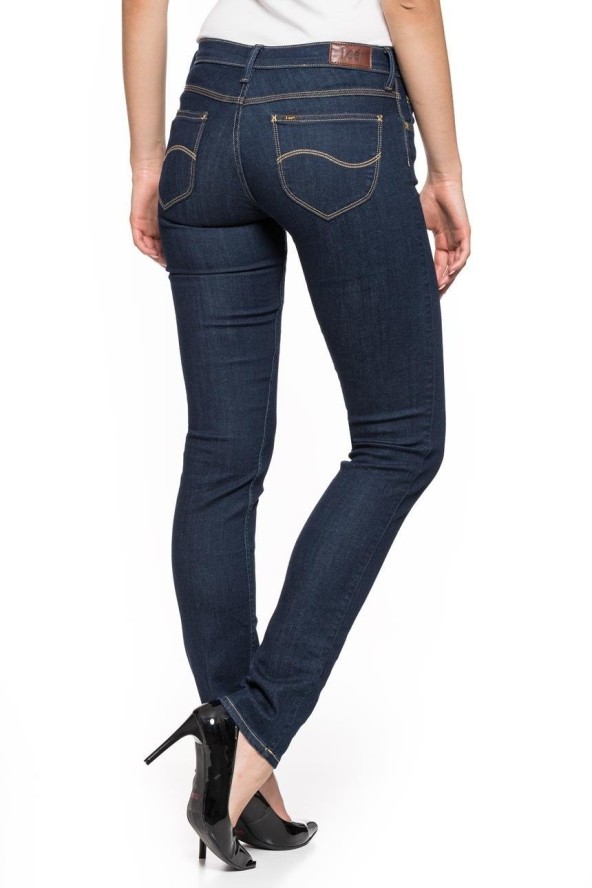 SPODNIE DAMSKIE LEE JADE SOLID BLUE L331HAKT