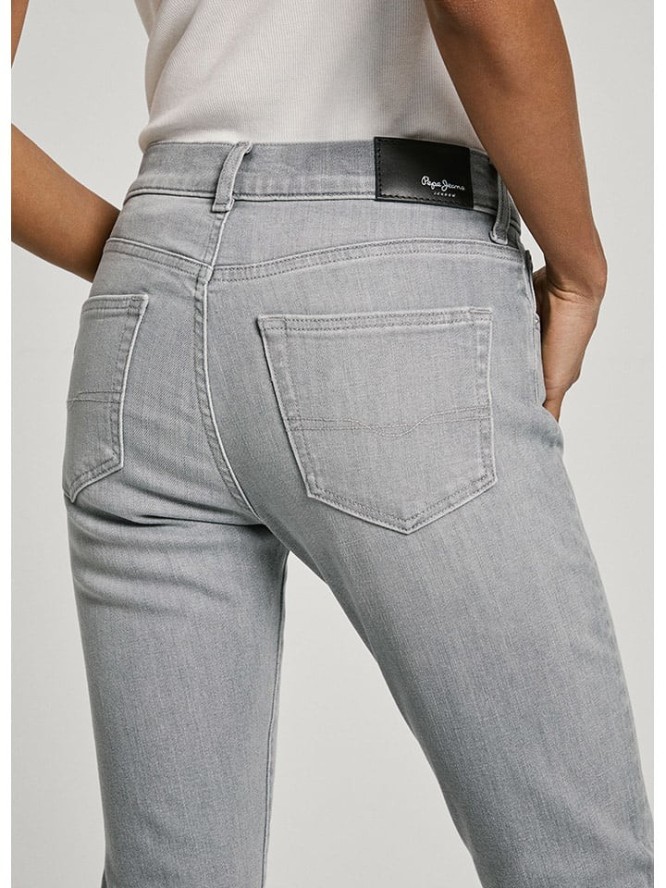 Pepe Jeans Dżinsy - Slim fit - w kolorze jasnoszarym rozmiar: W32/L30