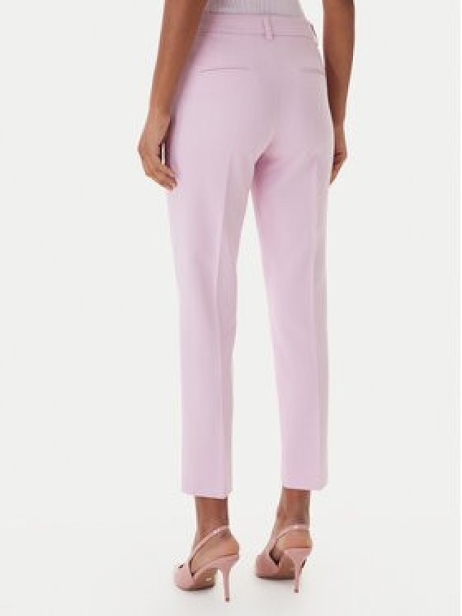 Fracomina Spodnie materiałowe FR26SV4002W42901 Różowy Slim Fit