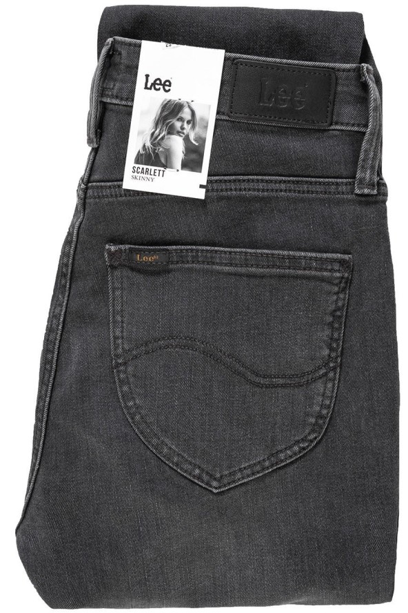 SPODNIE DAMSKIE LEE SCARLETT HIGH ZIPPER PITCH L30BYGYP 112106317